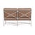 Brown Jordan Brown Jordan Venetian Loveseat, Dove frame with Fusion Clay fabric For Sale - Image 4 of 11