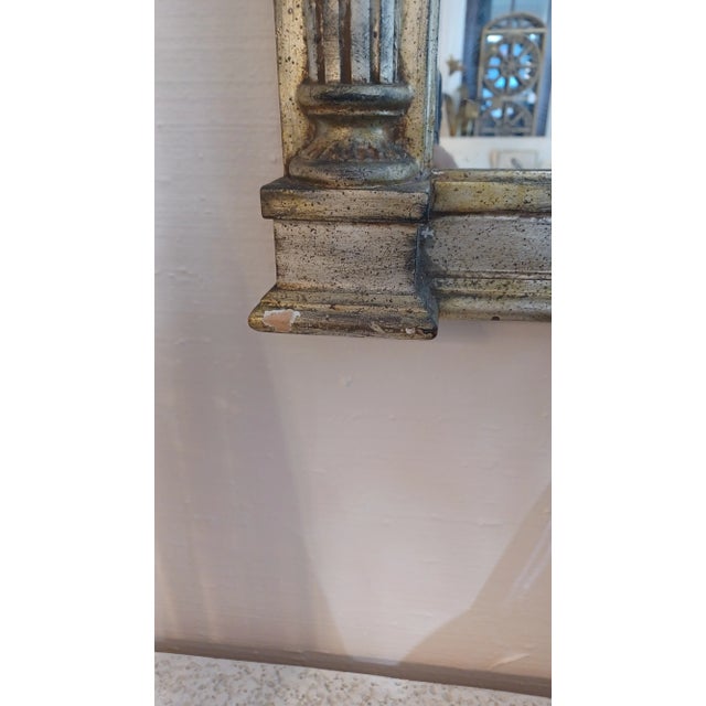 Late 19th Century Vintage 19th Century Federal Style Giltwood Mirror For Sale - Image 5 of 5