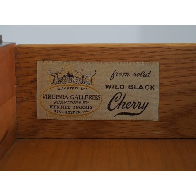 Henkel Harris Cherry Flip Top Server Cabinet For Sale - Image 18 of 18