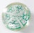 Green Mid-Century Italian Murano Art Glass Green Millefiori Paperweight For Sale - Image 8 of 8