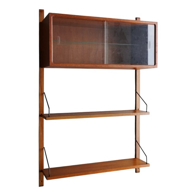 Mid-Century Danish Wall Unit by Poul Cadovius for Cado, 1960s For Sale