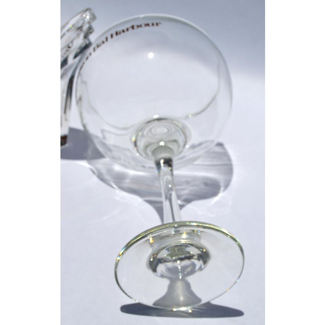 Vintage Wine Glass Stemware Oversized Goblet Sheraton Bal Harbour Champagne 10 Inches For Sale - Image 9 of 10