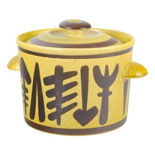 Pang Series Lidded Tureen in Glazed Faience from Upsala-Ekeby / Gefle, 1960s For Sale