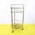 Smoke Glass and Metal Serving Trolley For Sale - Image 5 of 5