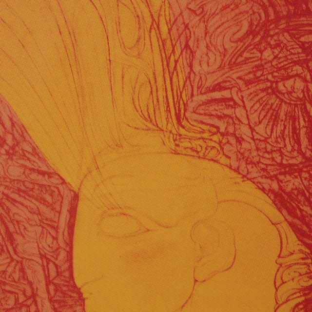 1980s Ernst Fuchs, Head of a Cherub, 1982, Paper For Sale - Image 5 of 5