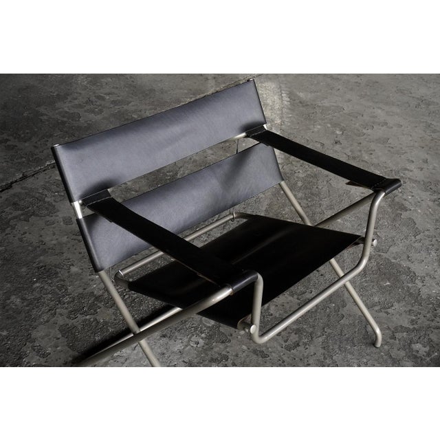 Black D4 Lounge Chairs by Marcel Breuer for Tecta, Germany, 1980s, Set of 2 For Sale - Image 8 of 9