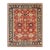 10x14 Majestic Versatile Coral Traditional Geometric Hand Knotted Wool Carpet Rug For Sale