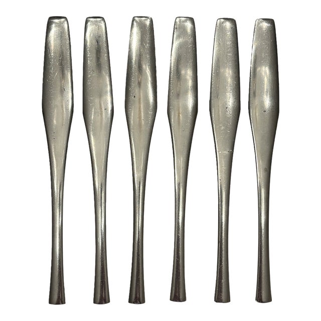 Dansk 'Odin' Stainless Steel Flatware Jens Harald Quistgaard- 6 Knives For Sale