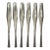 Dansk 'Odin' Stainless Steel Flatware Jens Harald Quistgaard- 6 Knives For Sale