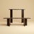 Emperador Dark Marble and Smoked Oak Console Table by Lebanto For Sale - Image 4 of 5