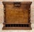 Antique Solid Wood Chest with Turned Columns, 1920s For Sale - Image 4 of 12