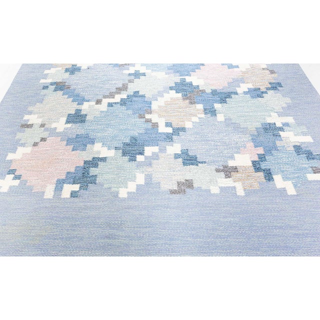 Doris Leslie Blau Vintage Swedish Rolakan Rug by Ingegerd Silow For Sale In New York - Image 6 of 9