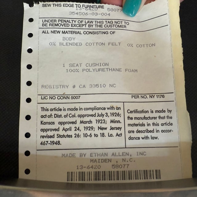 Ethan Allen 1990s Ethan Allen Dining Set “Radius Collection” - Set of 5 For Sale - Image 4 of 8