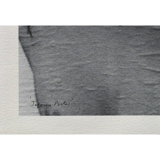 Pop Art "Japanese Poster" Modern Pop Art Black & White Limited Edition Photograph 12/25 by Graham Nash For Sale - Image 3 of 5