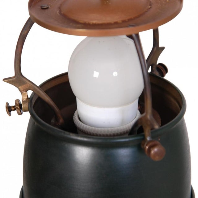 Metal PH4/3 with Green Shades by Poul Henningsen, 1920s For Sale - Image 7 of 11