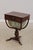 English Antique English 19th Century Mahogany Sewing Work Table For Sale - Image 3 of 18