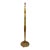 Period French Art Deco Gilt Wood Floor Lamp-Jules Leleu Inspired For Sale - Image 10 of 10