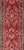 Mid 20th Century Vintage Lilihan Runner With Red Field and Bold Floral Medallion Design For Sale - Image 5 of 13