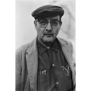 Fred McDarrah, Vintage Silver Gelatin Photograph Lawrence Lipton Photo Beatnik Beat Writer, 1965 For Sale