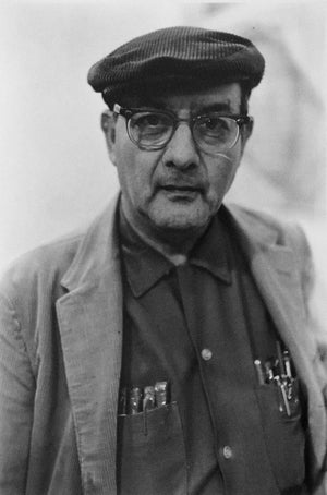 Fred McDarrah, Vintage Silver Gelatin Photograph Lawrence Lipton Photo Beatnik Beat Writer, 1965