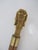 Victorian Style Carved Wood Dog Head Smugglers Cane Walking Stick W/Hidden Flask For Sale - Image 4 of 10