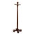 Antique Arts & Crafts Mahogany Hall Hat Rack circa 1910 For Sale