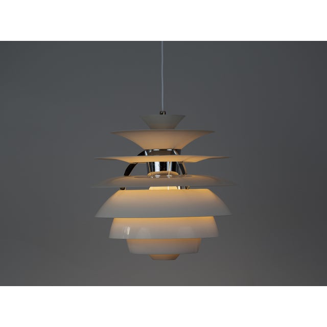 Vintage Snowball Pendant Lamp by Poul Henningsen for Louis Poulsen, 1980s For Sale - Image 11 of 16