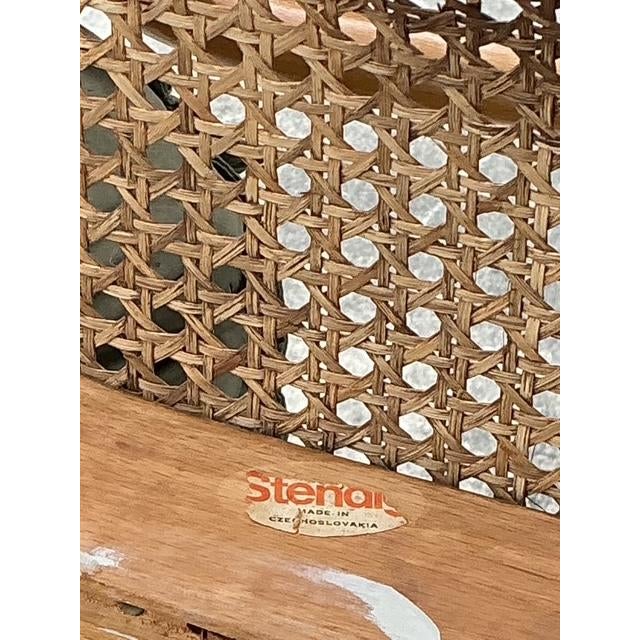 Vintage Stendig Bent Wood Cane Dining Chairs - Set of 6 For Sale - Image 11 of 16