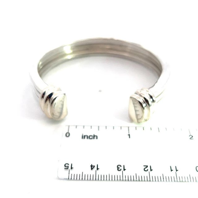 Silver Tiffany & Co Estate Cuff Bracelet 6.5" Sterling Silver For Sale - Image 8 of 8
