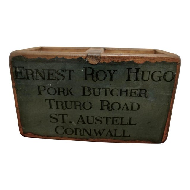 Blue 19th Century Wine Box, 1960s For Sale - Image 8 of 8