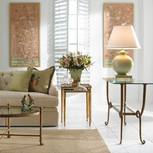 Transitional Chelsea House Gordon Oval Cocktail Table For Sale - Image 3 of 4