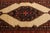 Rug & Kilim Antique Mazlaghan Persian Rug, Beige & Red With Geometric Medallion - Rug & Kilim For Sale - Image 4 of 7