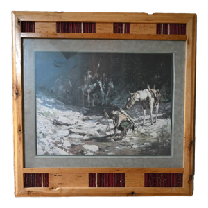 1980s “Stones That Speak” by Howard Terpning - Limited Edition Framed Print (40" X 41")