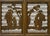 Chinese Scholars Student Motifs Wood Wall Panel Window Screen For Sale - Image 14 of 15