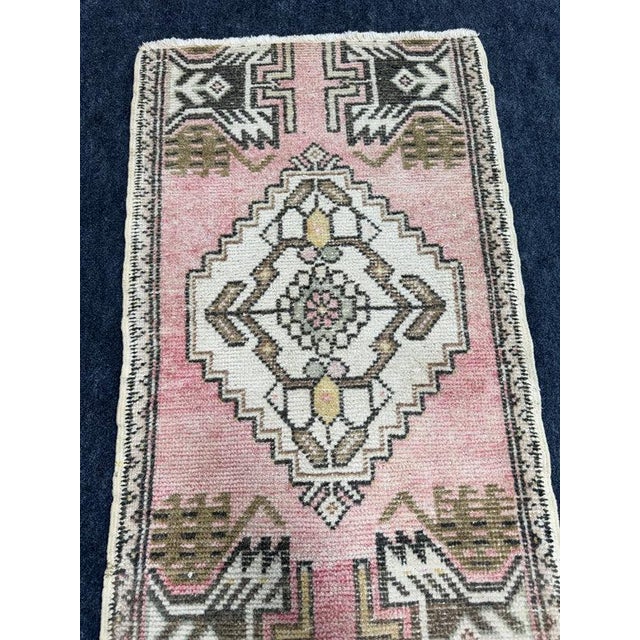 Turkish Yastik Rug 1'8" x 3'2" For Sale - Image 4 of 5