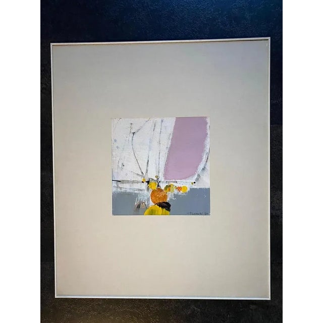 Modern Jack Thyack, Mixed Technical Composition, 1979, Gouache, Ink & Watercolor For Sale - Image 3 of 8