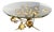 Hollywood Regency Style Coffee Table in Gilded Metal by Hans Kögl, 1960s For Sale