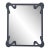 Fleur Home Carnival St. Roch Rectangle Mirror in Hale Navy, 30x40 For Sale