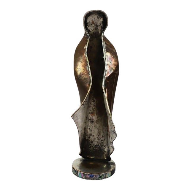1970s Virgin Sculpture by Los Castillo For Sale