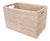 Artifacts Rattan Legal File Storage Box in White Wash For Sale