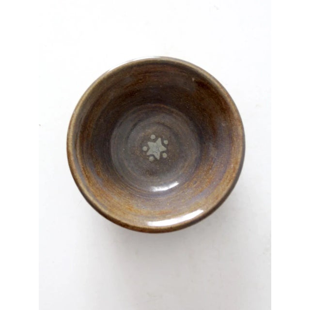 Vintage Studio Pottery Bowl For Sale - Image 4 of 11