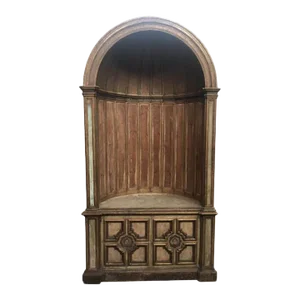 19th Century Italian Niche Cabinet