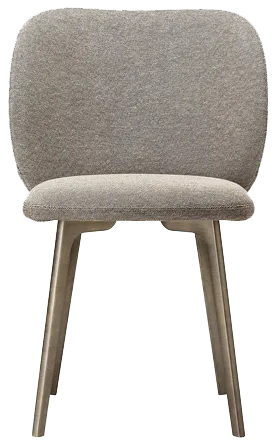 Hillary Gray Burnished Metal Chair by Richard Hutten