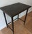 Brown 1950s MCM Nesting Tables Chinoiserie Lacquered Mosaic Faux Bamboo Legs Asian Vintage For Sale - Image 8 of 18