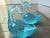 This sweet pair of vintage mouthblown glass swans can add a pop of color to any room decor. Nestled on the corner of your...
