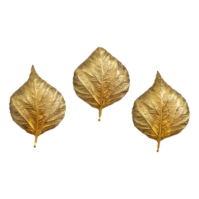 Wall Lamps attributed to Tommaso Barbi for Bottega Gadda, 1970, Set of 3 For Sale