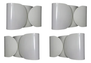 Foglio Wall Lights by Tobia Scarpa for Flos, 1966, Set of 4