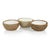 Woven together with raffia, lupis, bangkuan fibers, these bowls are a natural work of art. Handcrafted in 3 different...