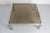 Vintage French Coffee Table in Chrome and Smoked Glass, 1970 For Sale - Image 4 of 12