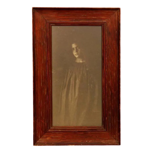 "Pensive Woman" Pictorialist Photography For Sale